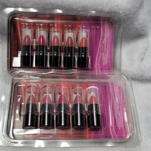 Farmasi Lip & Cheek Tint Cherry Bomb & 10 lipstick Samples